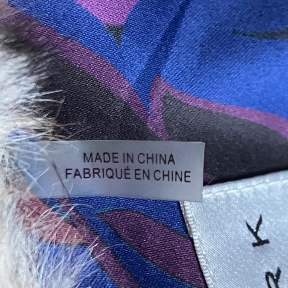 Trina Turk Leopard Faux Fur Ovecoat XL - Picture 6 of 7